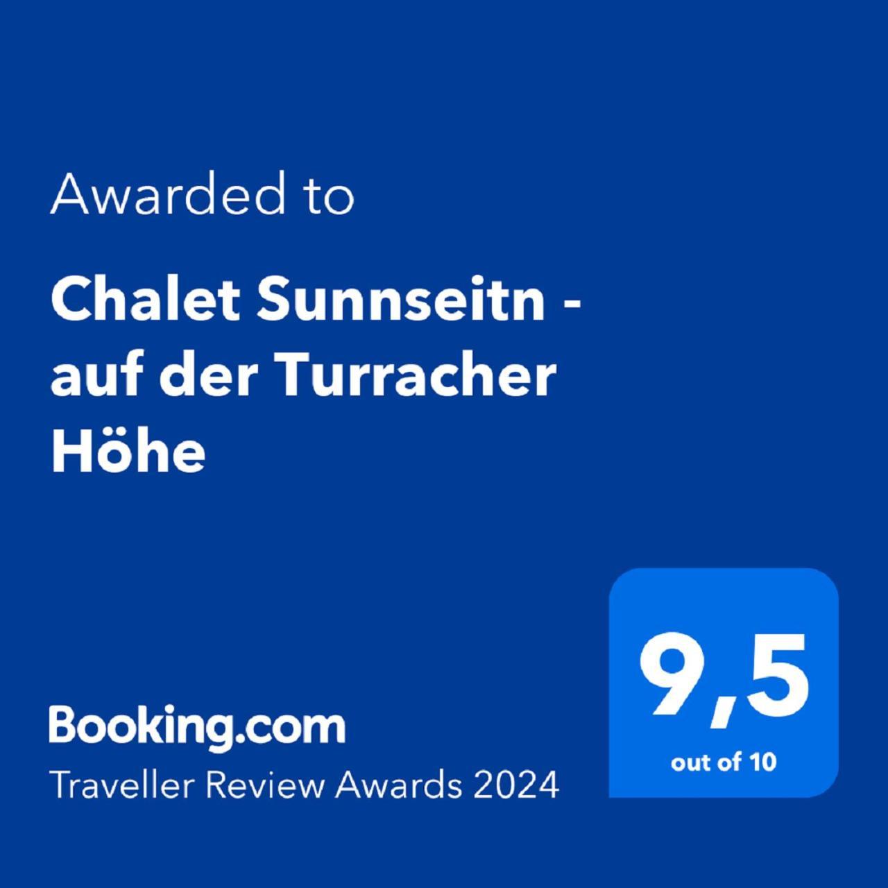 Chalet Sunnseitn - Auf Der Туррахер-Хёэ Экстерьер фото